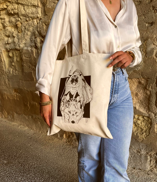 San (Princesse mononoké) - Tote bag