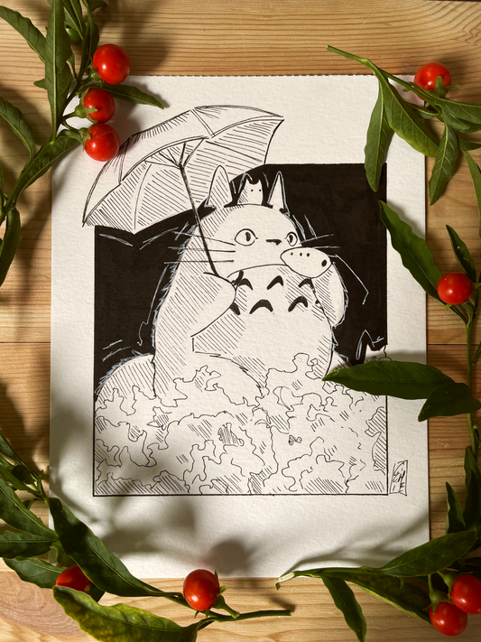 Totoro parapluie - Mon voisin totoro