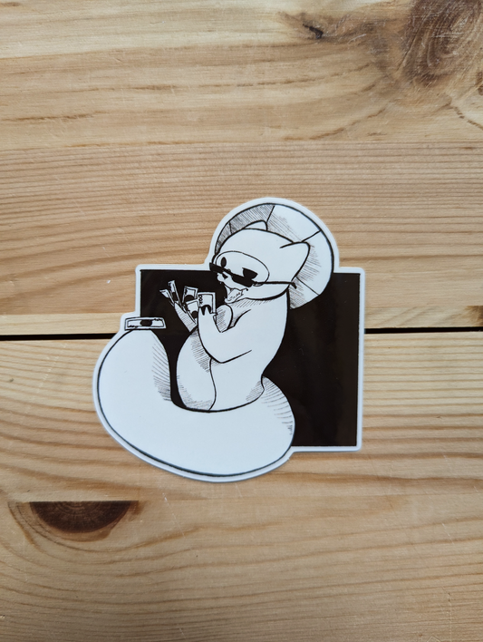 Tanuki billet - sticker